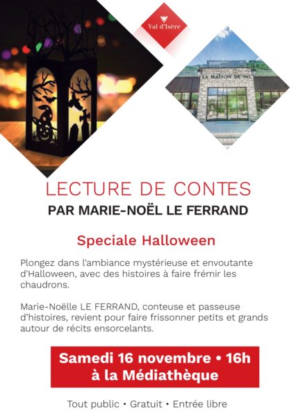 Lecture de contes par Marie-Noëlle Le Ferrand !