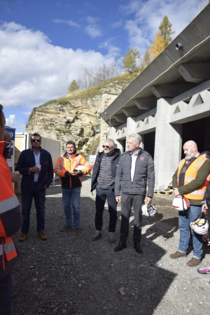 Visite du tunnel du Saut !