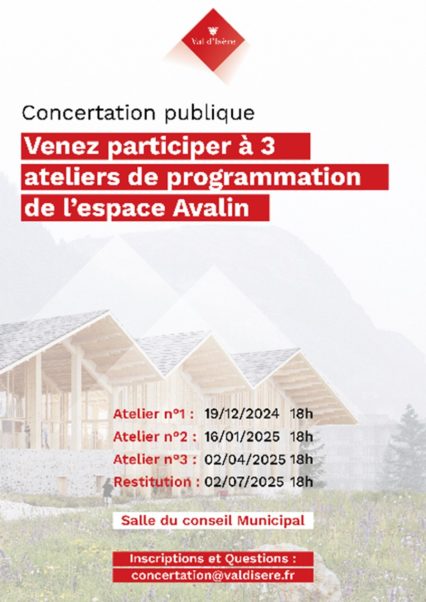 Venez participer à 3 ateliers de programmation de l’espace Avalin